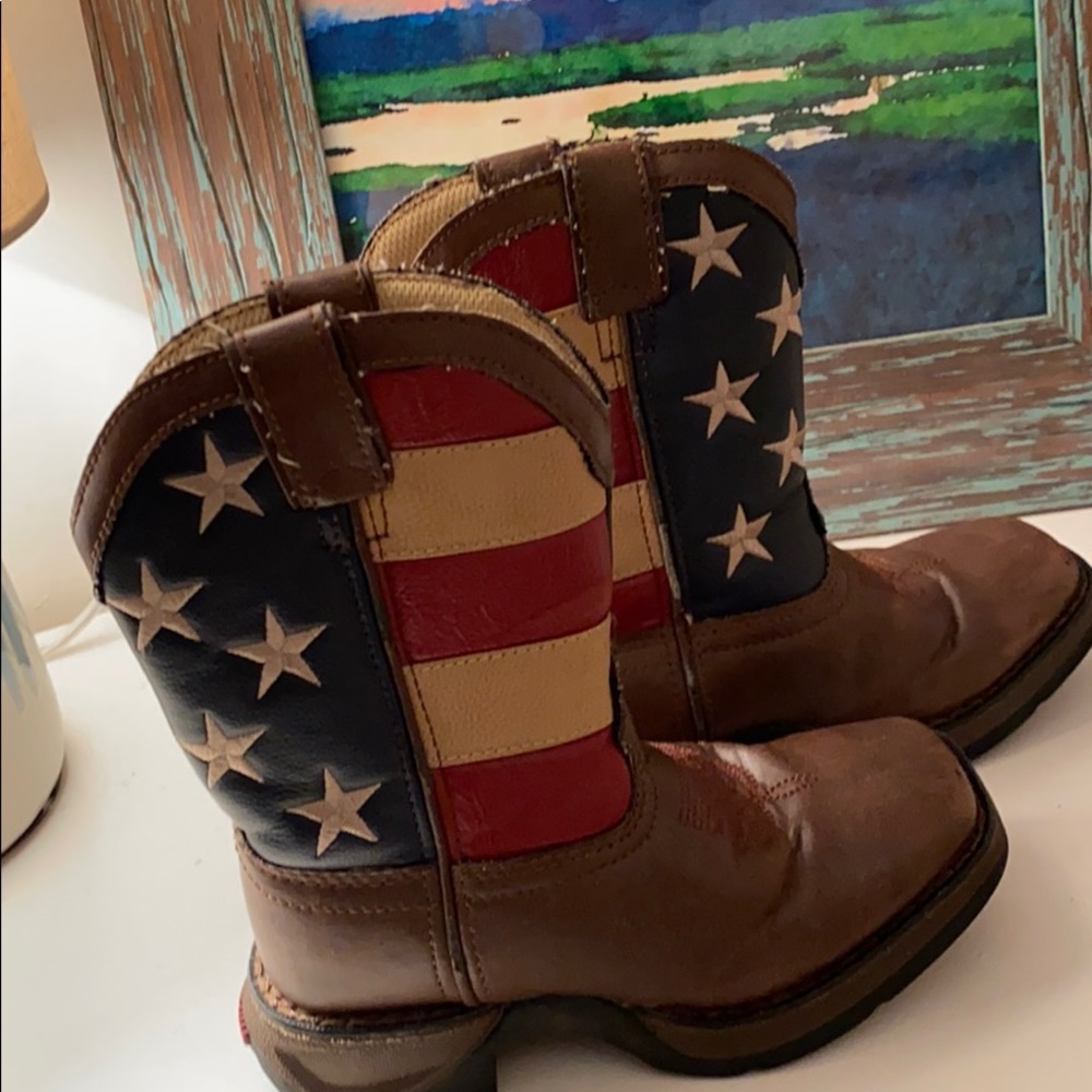 American Flag Boots